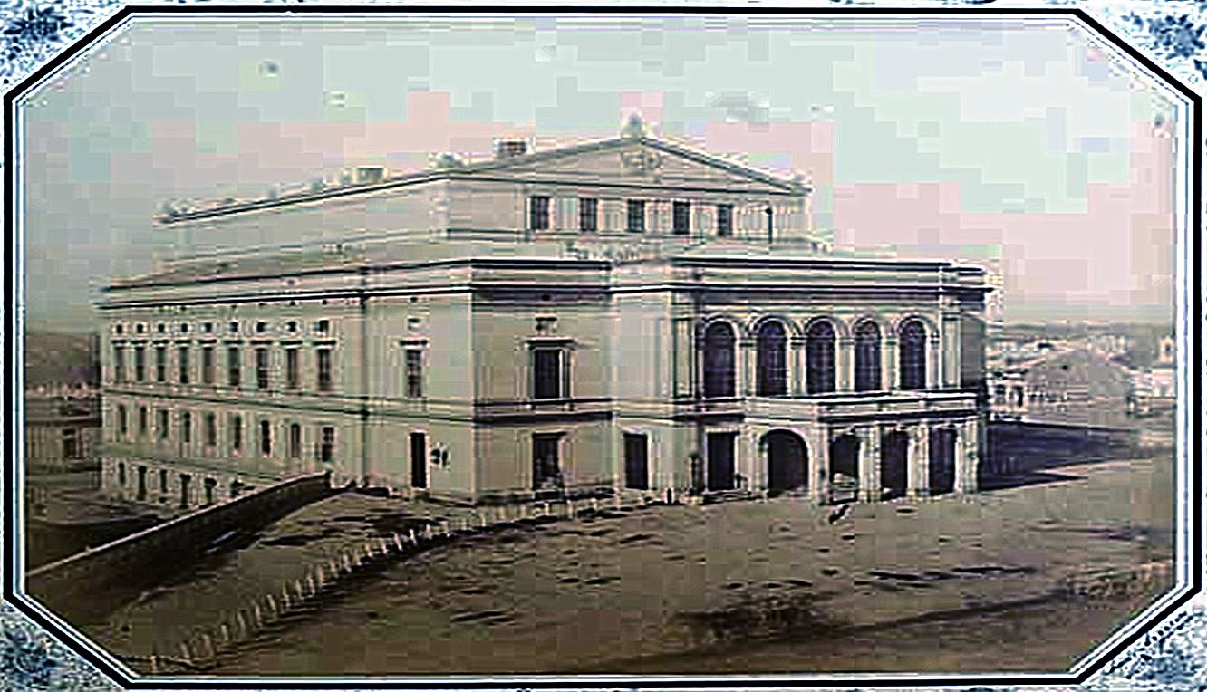Teatrul National Bucuresti 1856 Foto L Angerer Istoria Se