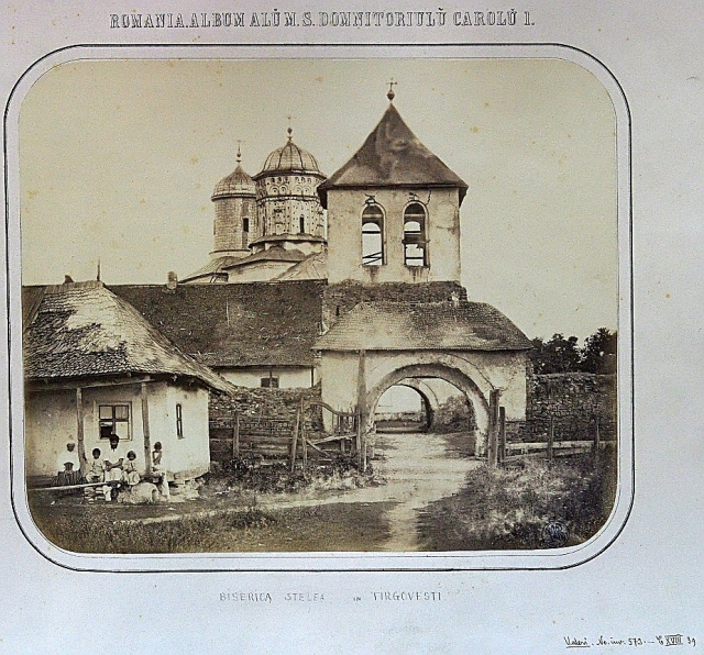 Biserica Stelea in Tirgovesti 1867 Targoviste 1867 Carol Popp de Szathmary