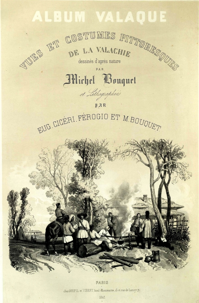 Album Valaque de Michel Bouquet 1843 2 Album Valaque de Michel Bouquet 1843